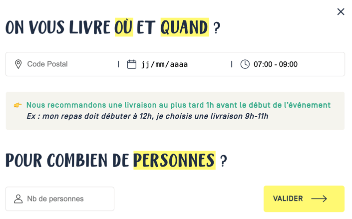 devis Les Cuistots Migrateurs