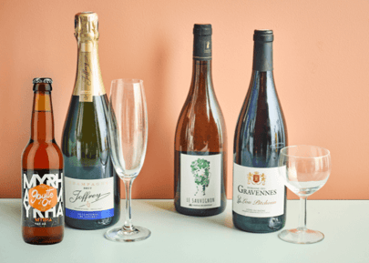 boissons effervescentes et bières apéritif