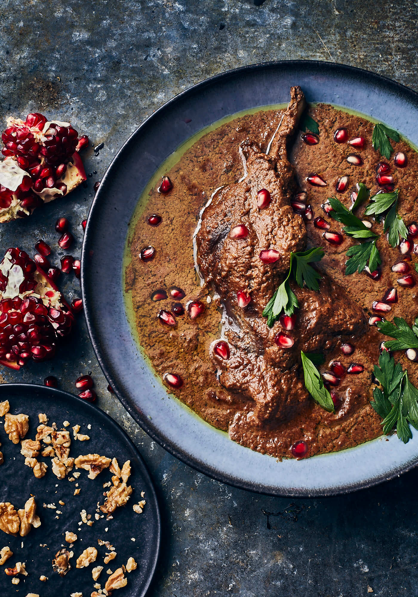 Fesenjan, plat typique de la cuisine iranienne