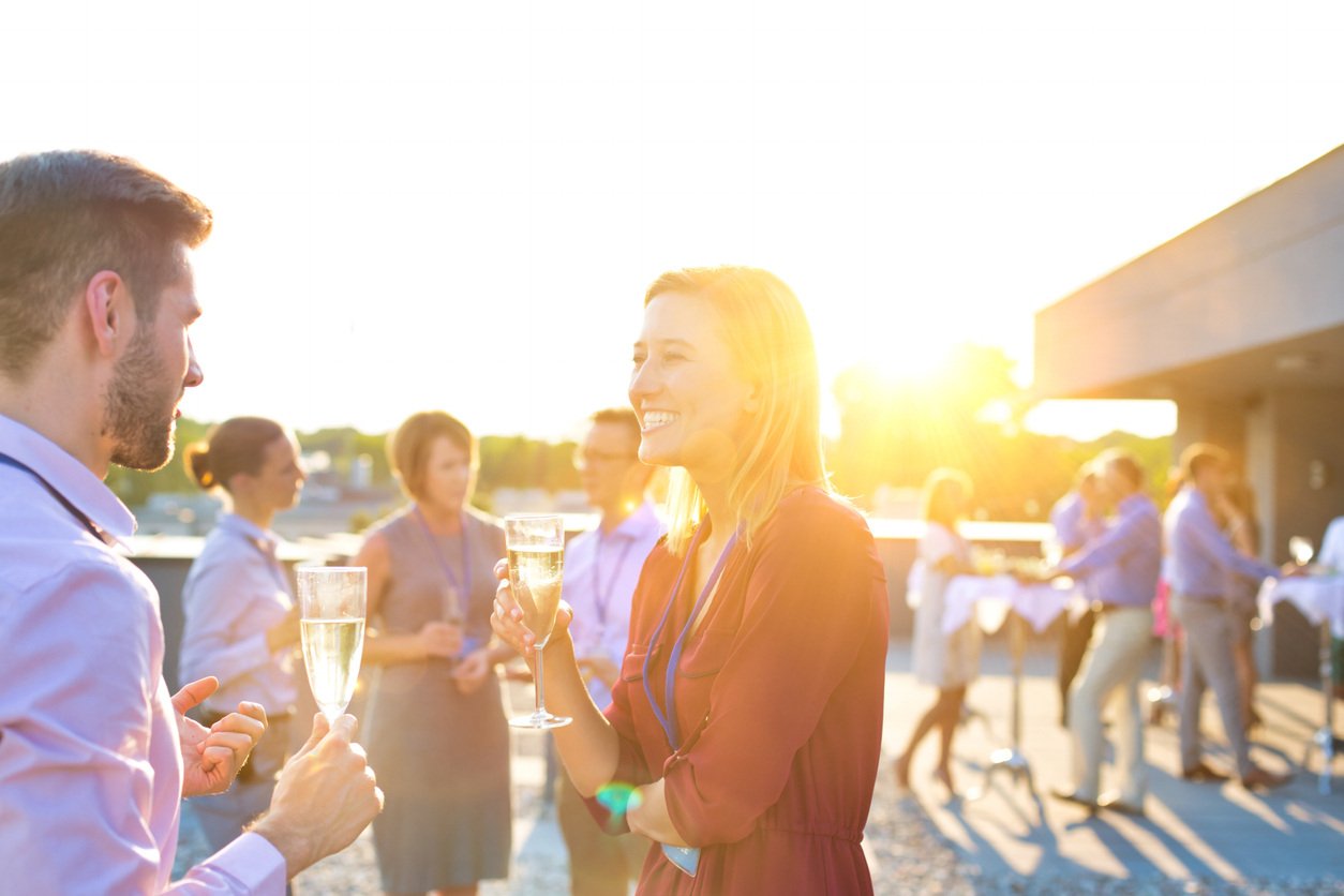 Evenement traiteur sur un rooftop à Paris