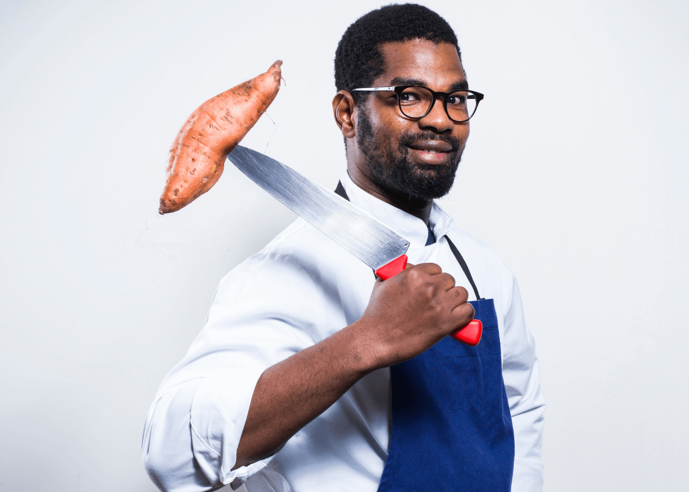 Le portrait de Babs notre chef réfugié sénégalais