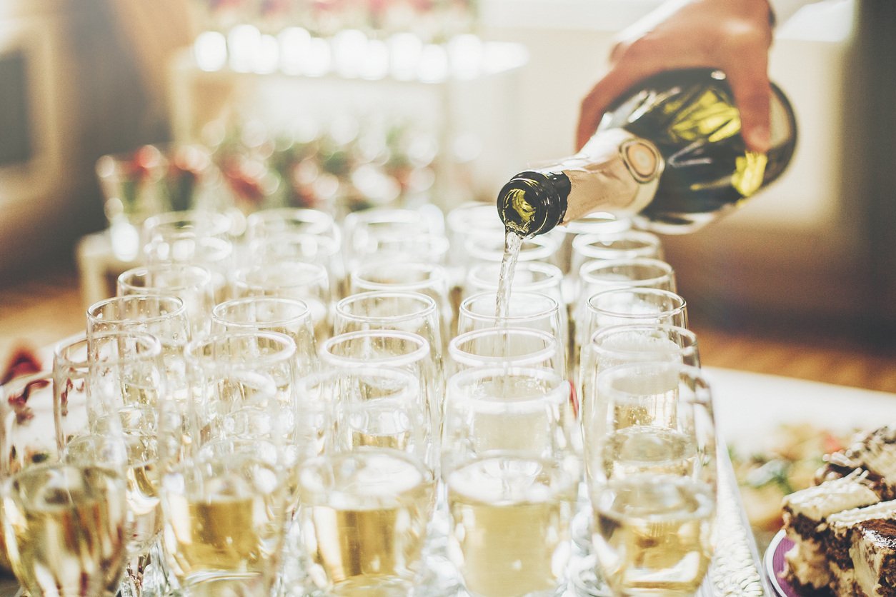 champagne pour voeux d'entreprise